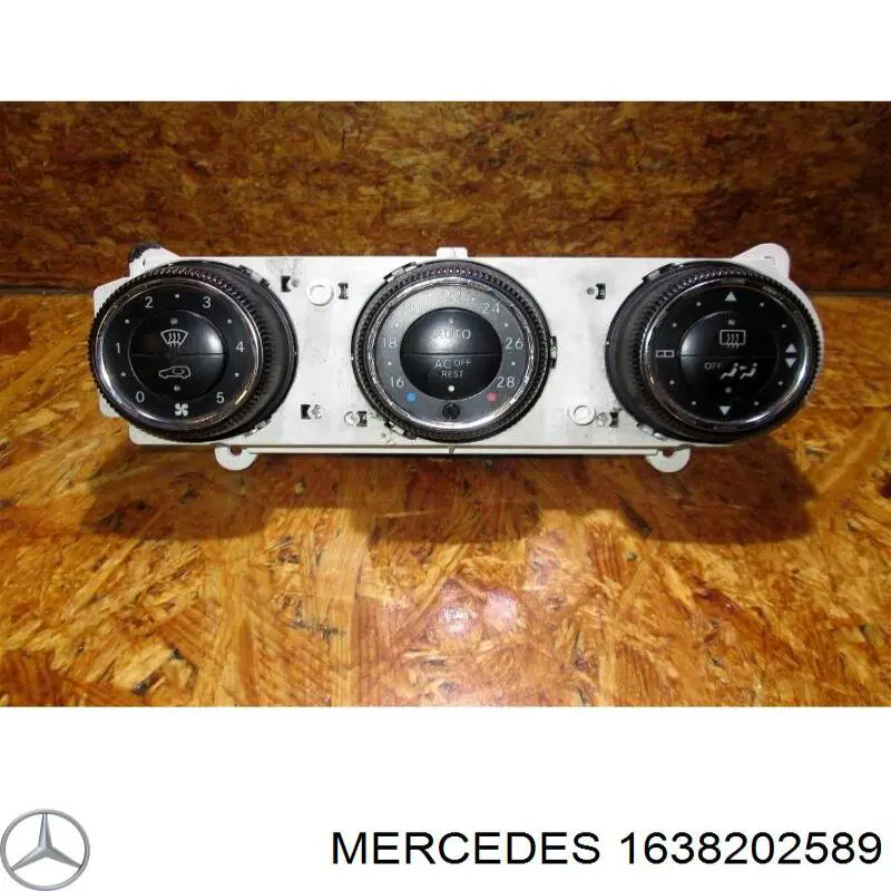 Módulo de modos de calefacción/aire acondicionado Mercedes 1638202589 precio, desde 127,78 EUR