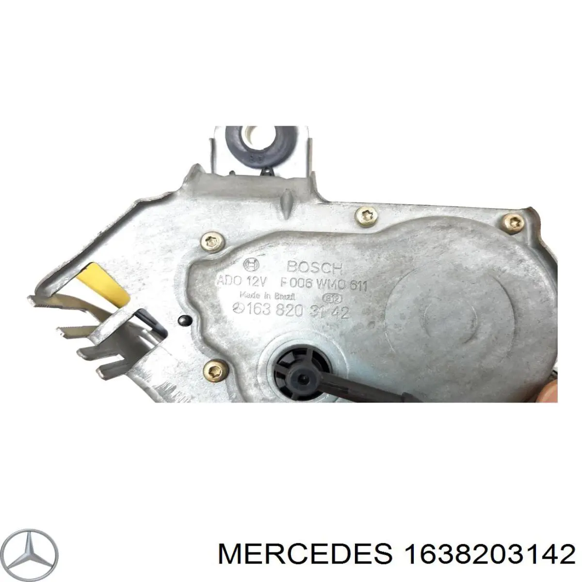 Comprar 1638203142 Mercedes Motor limpiaparabrisas, trasera