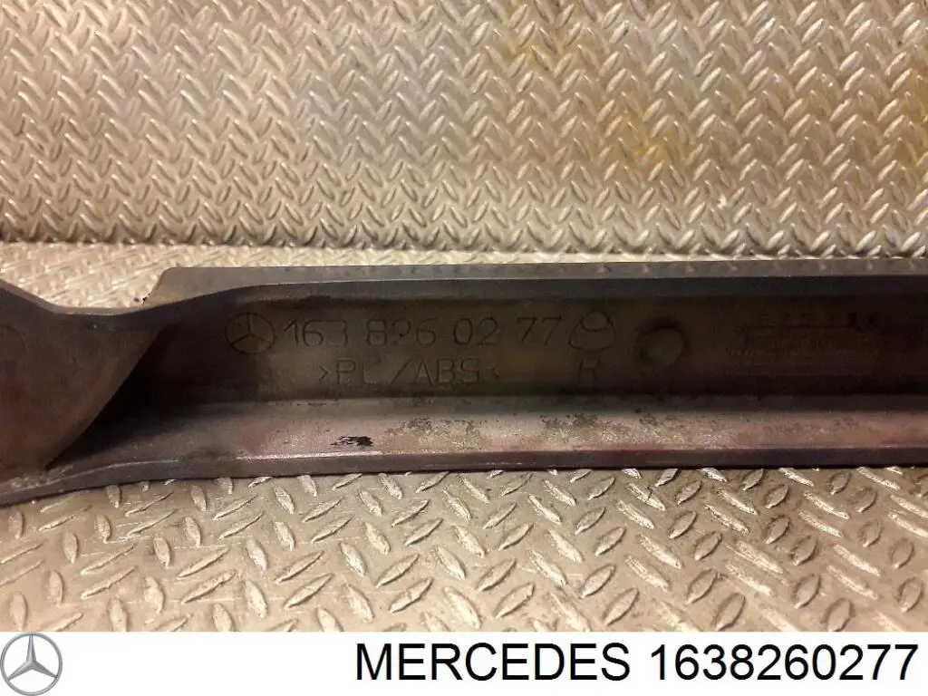 Listón del faro derecho para Mercedes ML/GLE (W163)