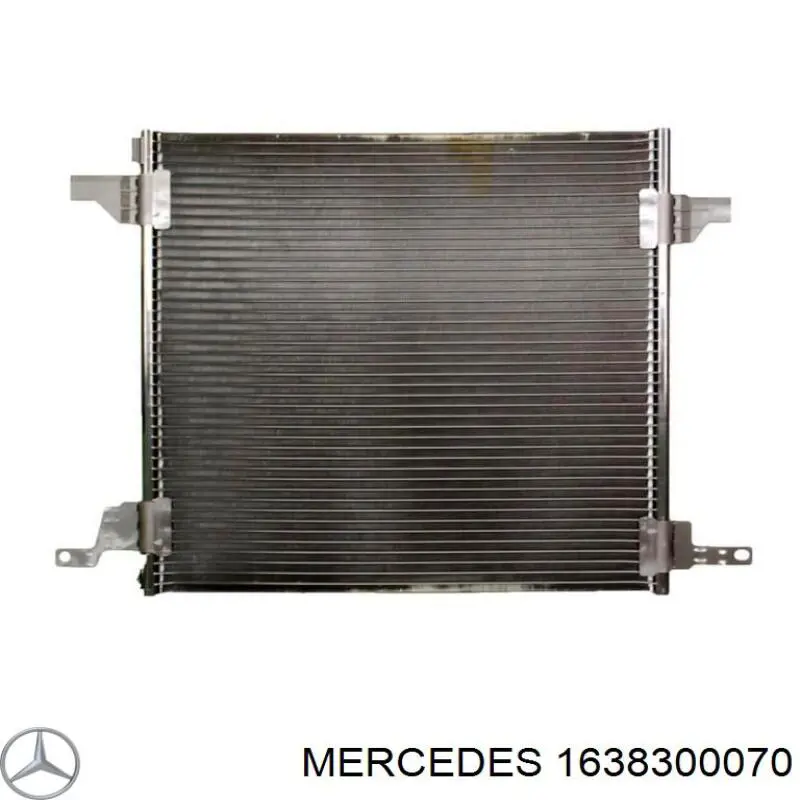 1638300070 Mercedes condensador aire acondicionado