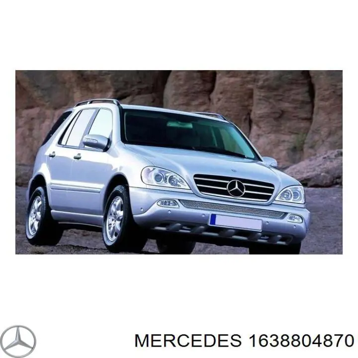1638804870 Mercedes paragolpes delantero