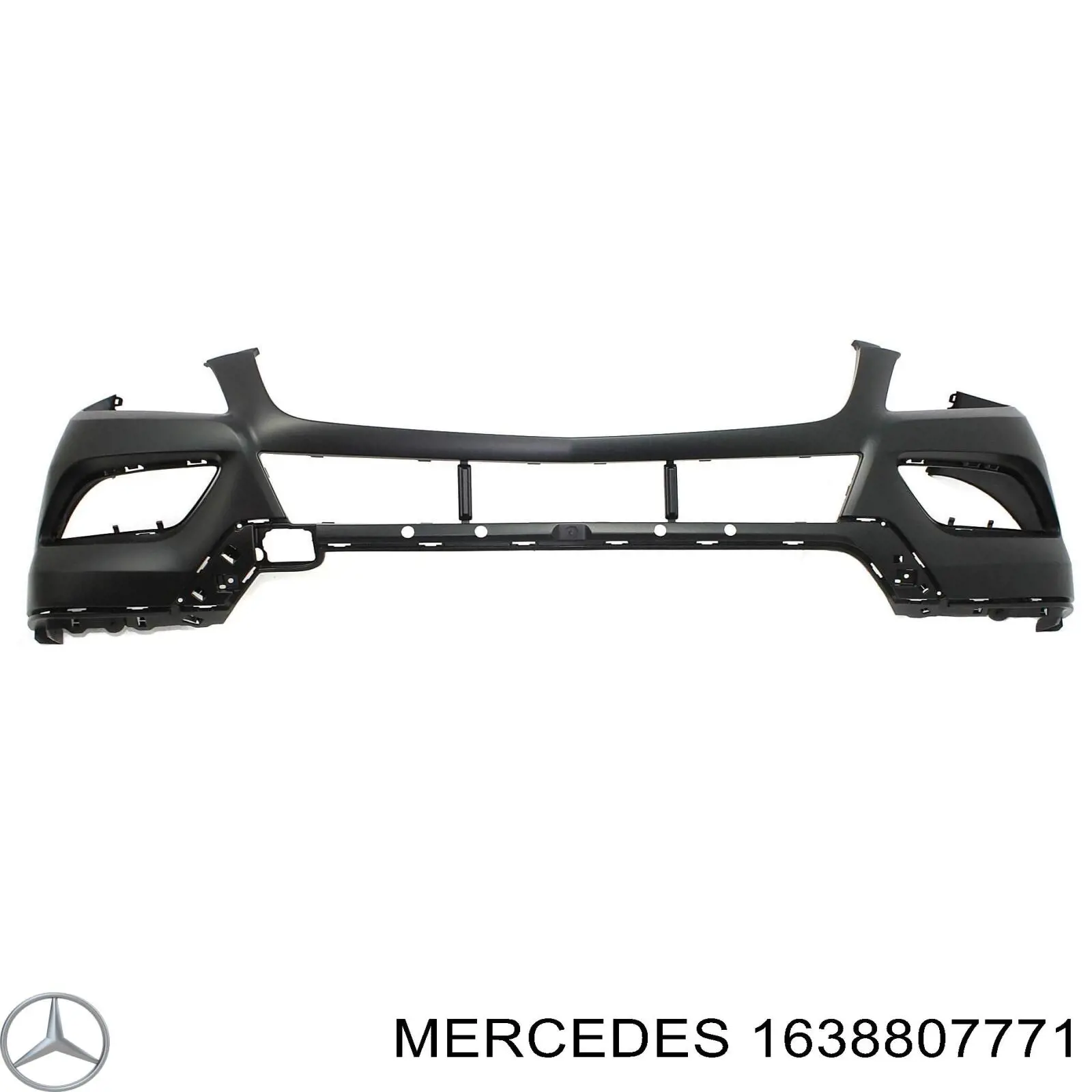 A1638807771 Mercedes parachoques trasero