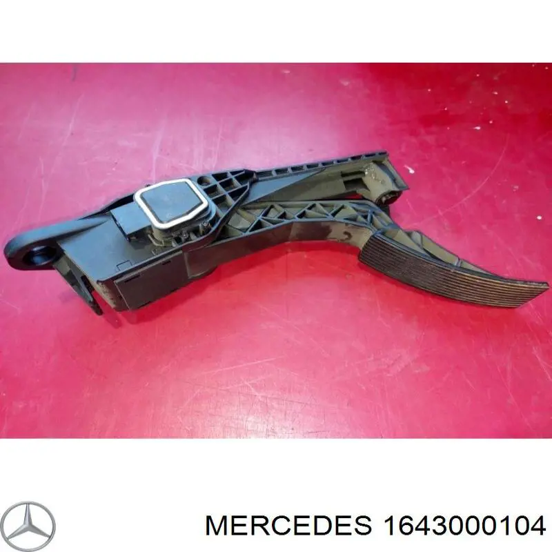 164300000464 Mercedes pedal de acelerador