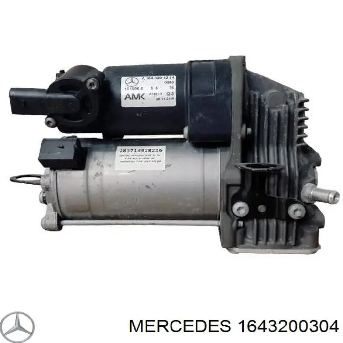 1643200304 Mercedes bomba de compresor de suspensión neumática