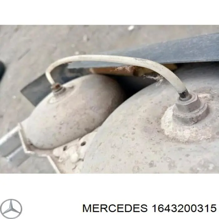 Recipiente neumático Mercedes 1643200315 precio, desde 146,65 EUR