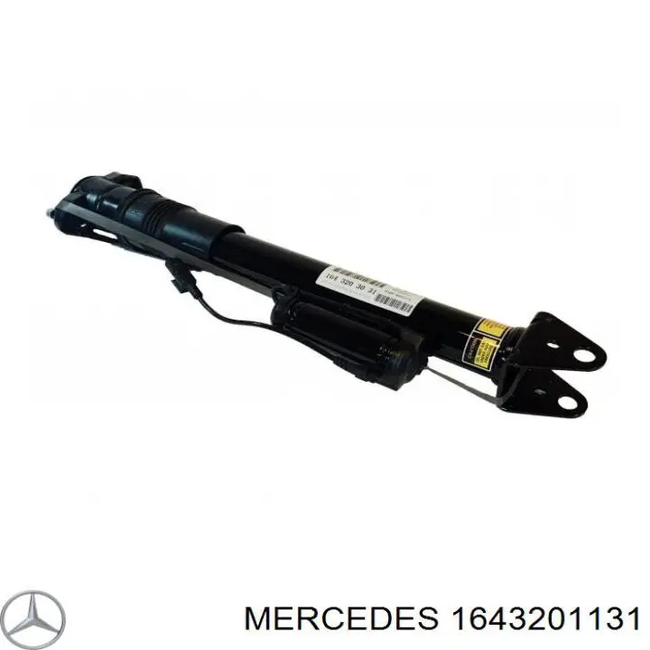 1643201131 Mercedes amortiguador trasero