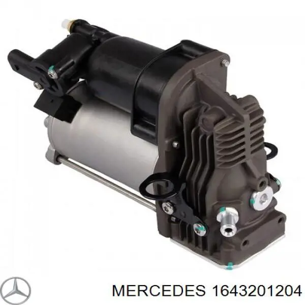 1643201204 Mercedes bomba de compresor de suspensión neumática