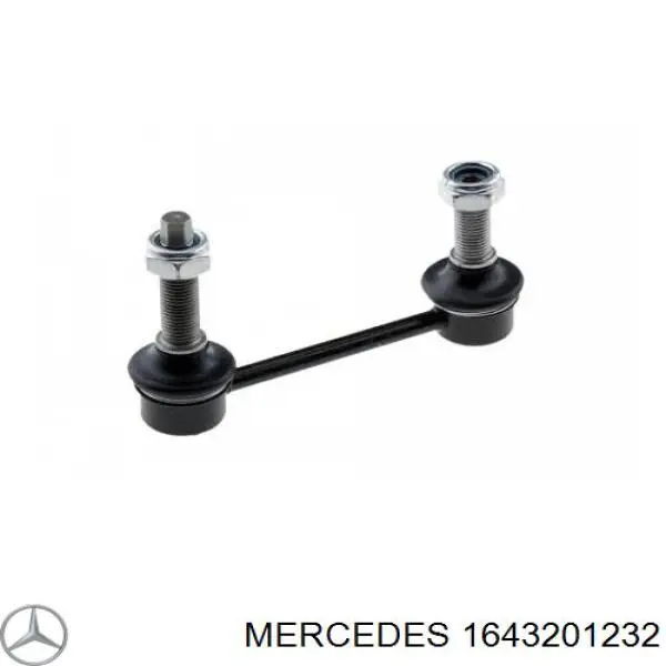 1643201232 Mercedes soporte de barra estabilizadora trasera