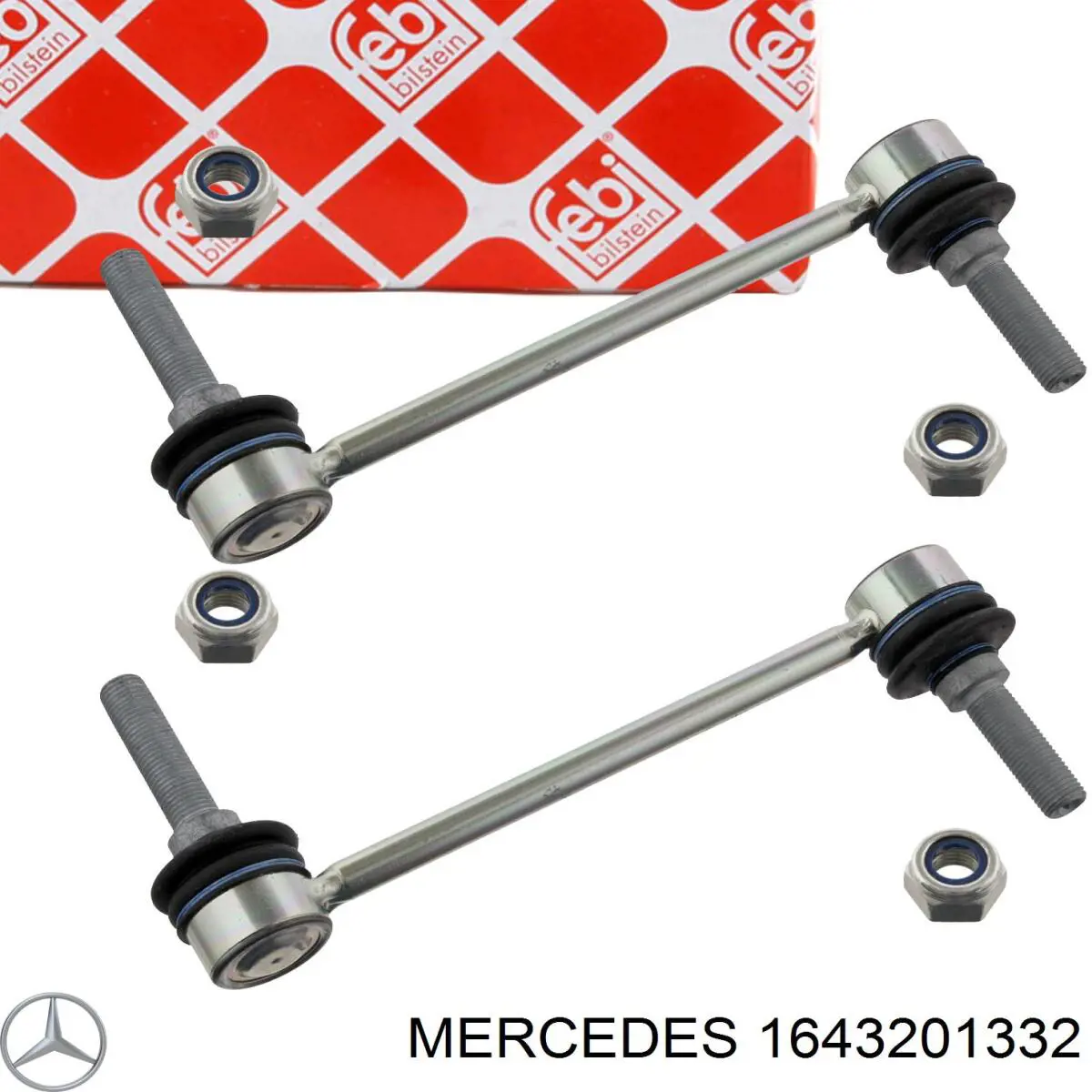 164 320 13 32 Mercedes soporte de barra estabilizadora delantera