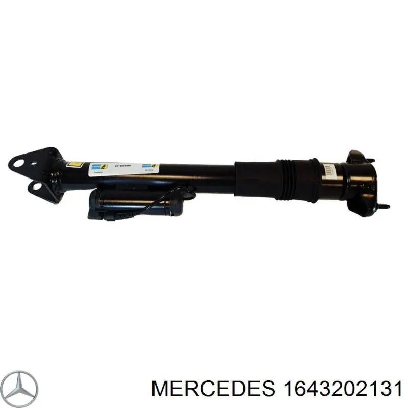 1643202131 Mercedes amortiguador trasero