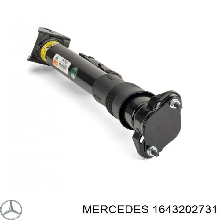 1643202731 Mercedes amortiguador trasero