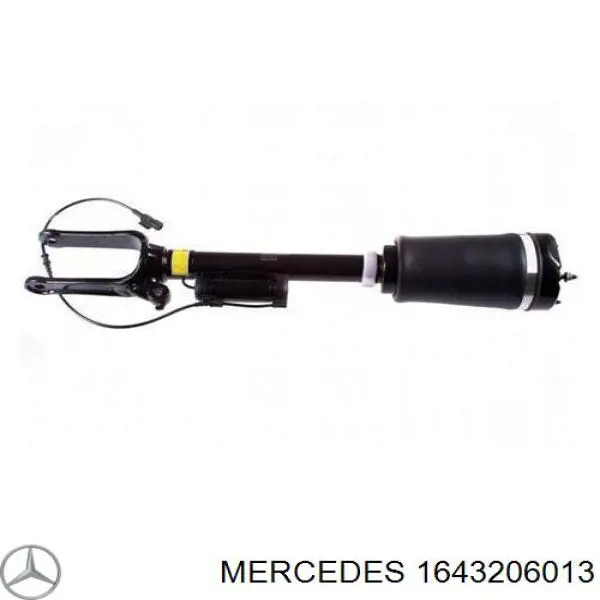 1643206013 Mercedes amortiguador delantero