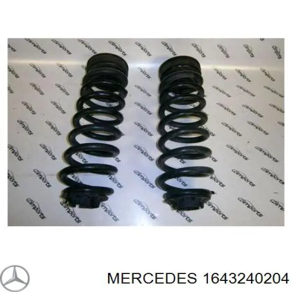 Muelle de suspensión trasero Mercedes 1643240204 precio, desde 57,29 EUR