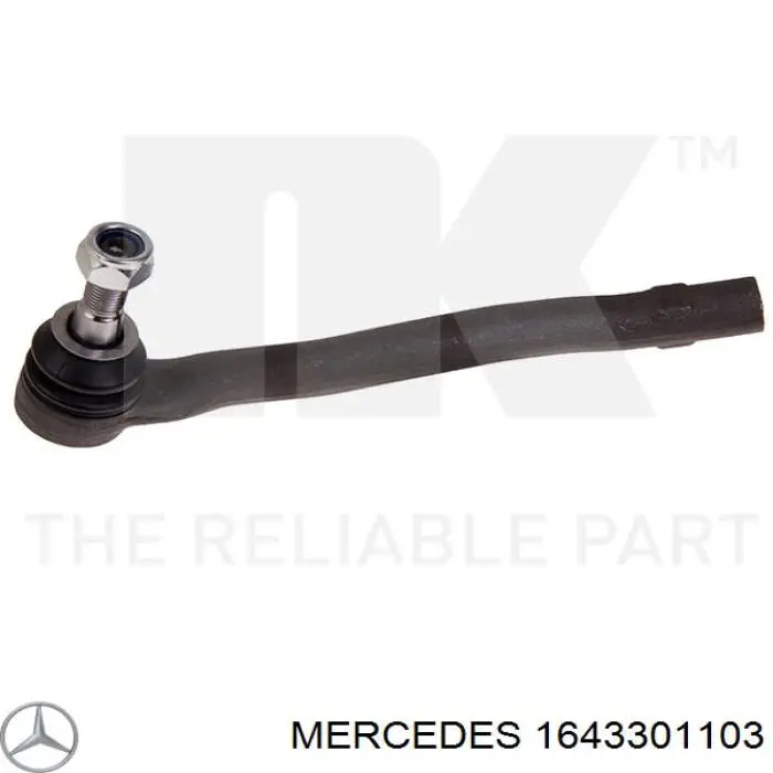1643301103 Mercedes rótula barra de acoplamiento exterior