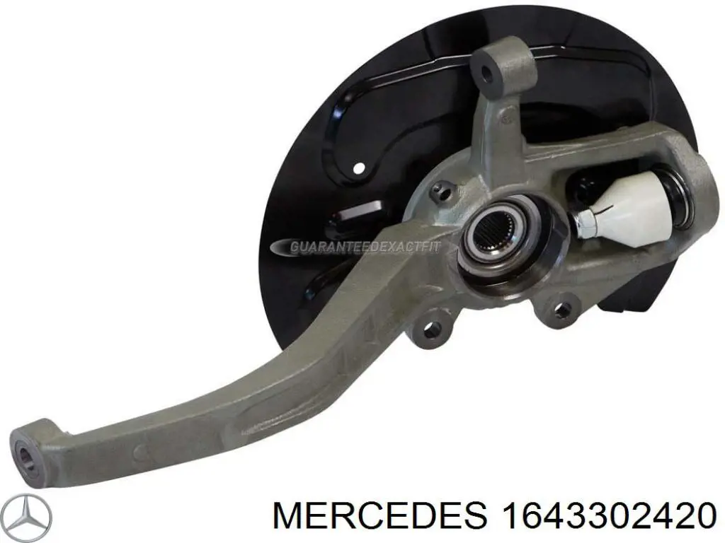 Muñón del eje, soporte de rueda, delantero derecho para Mercedes ML/GLE (W164)