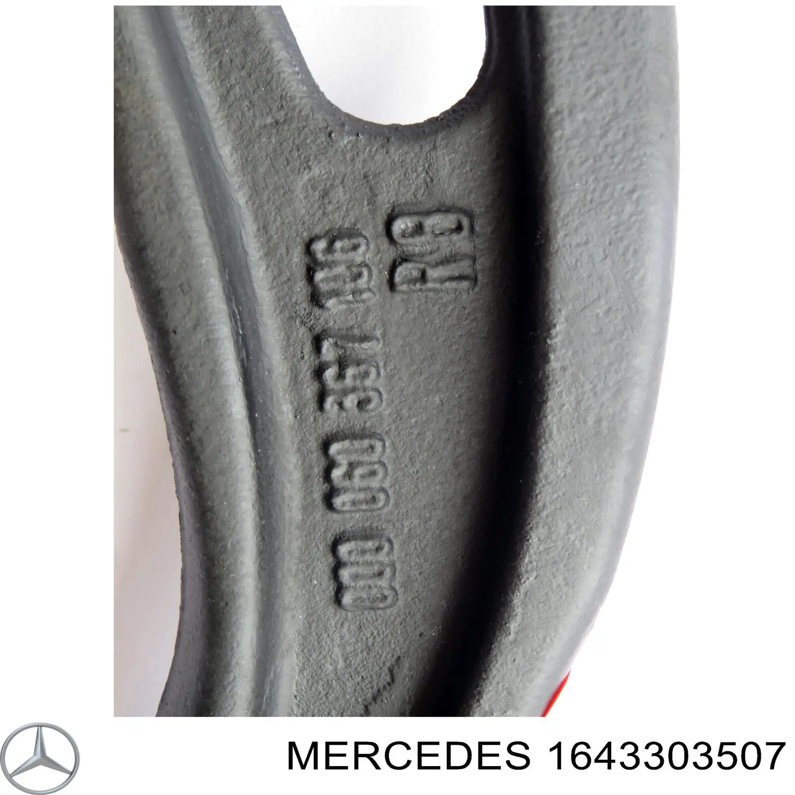 1643303507 Mercedes barra oscilante, suspensión de ruedas delantera, inferior derecha