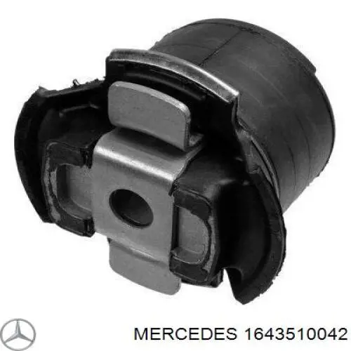 1643510042 Mercedes suspensión, cuerpo del eje trasero