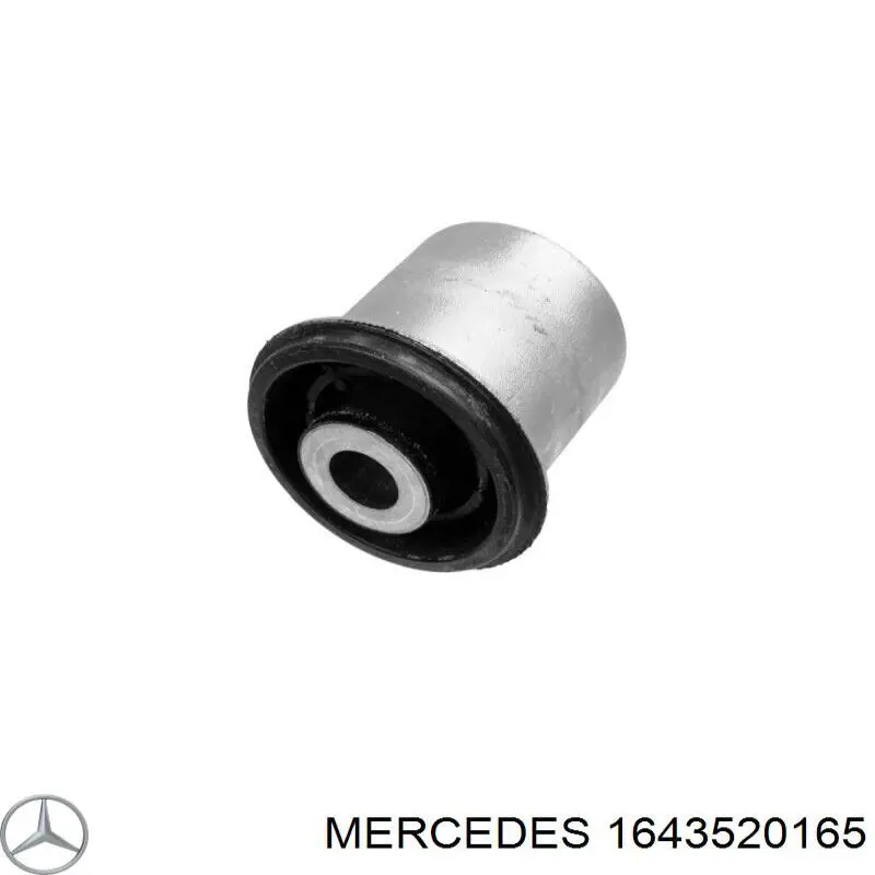 1643520165 Mercedes suspensión, brazo oscilante trasero inferior