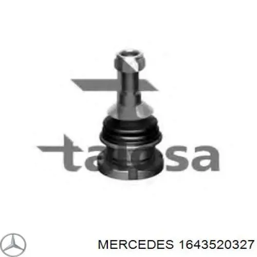 1643520327 Mercedes rótula,suspensión de eje trasero, inferior