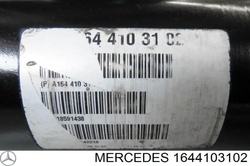 1644103102 Mercedes árbol cardán trasero completo