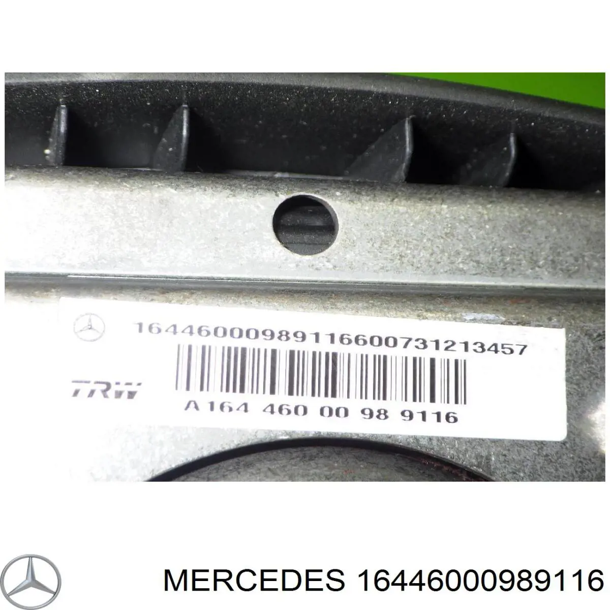 16446000989116 Mercedes airbag en el lado del conductor