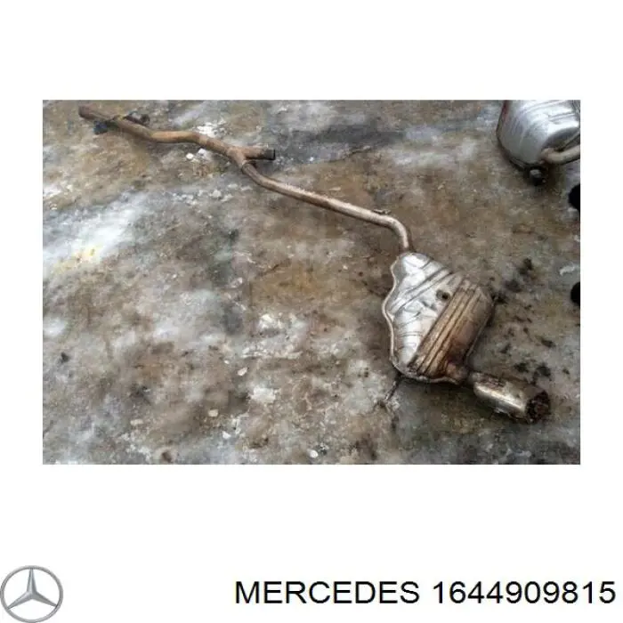 Comprar A1644905015 Mercedes Silenciador trasero