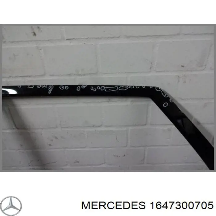 Puerta trasera izquierda para Mercedes ML/GLE (W164)
