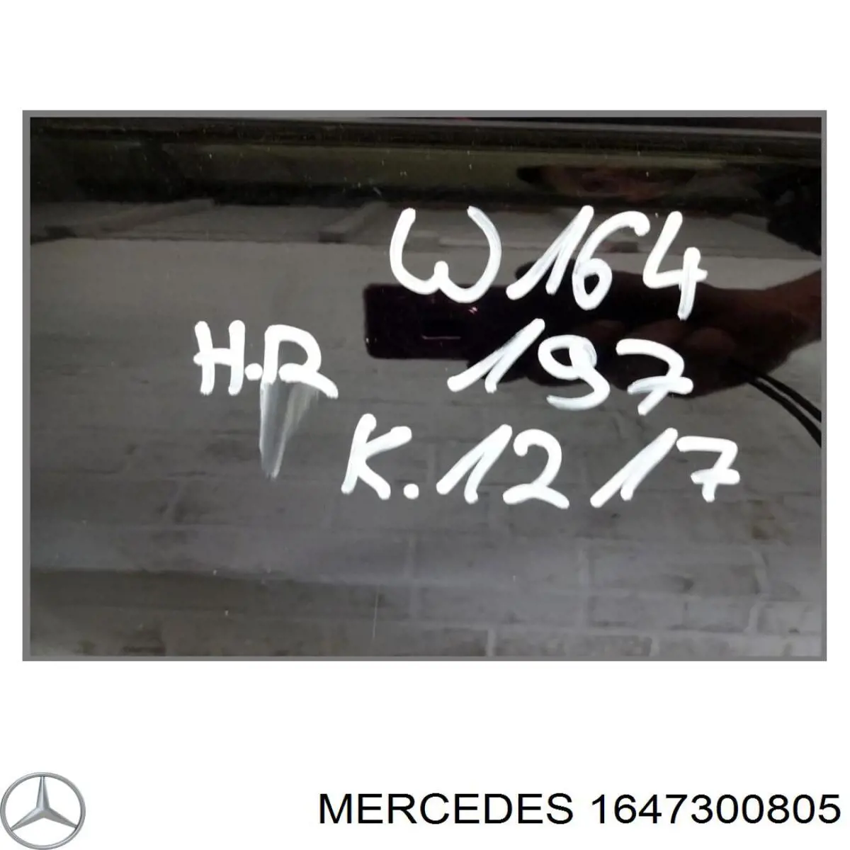 Puerta trasera derecha Mercedes 1647300805 precio, desde 360,10 EUR