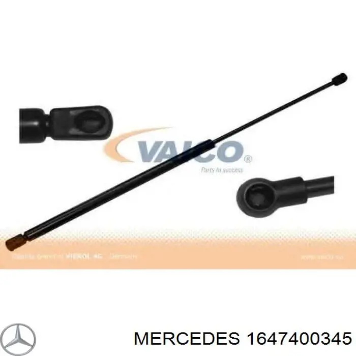 1647400345 Mercedes amortiguador maletero