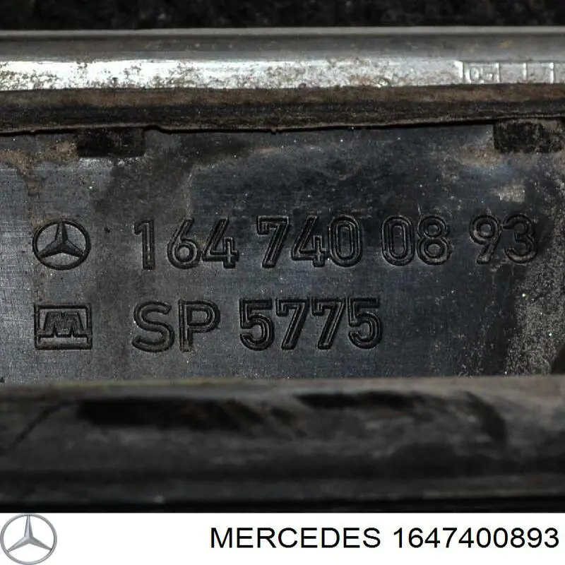 Tirador de puerta de maletero exterior A1647400893 Mercedes