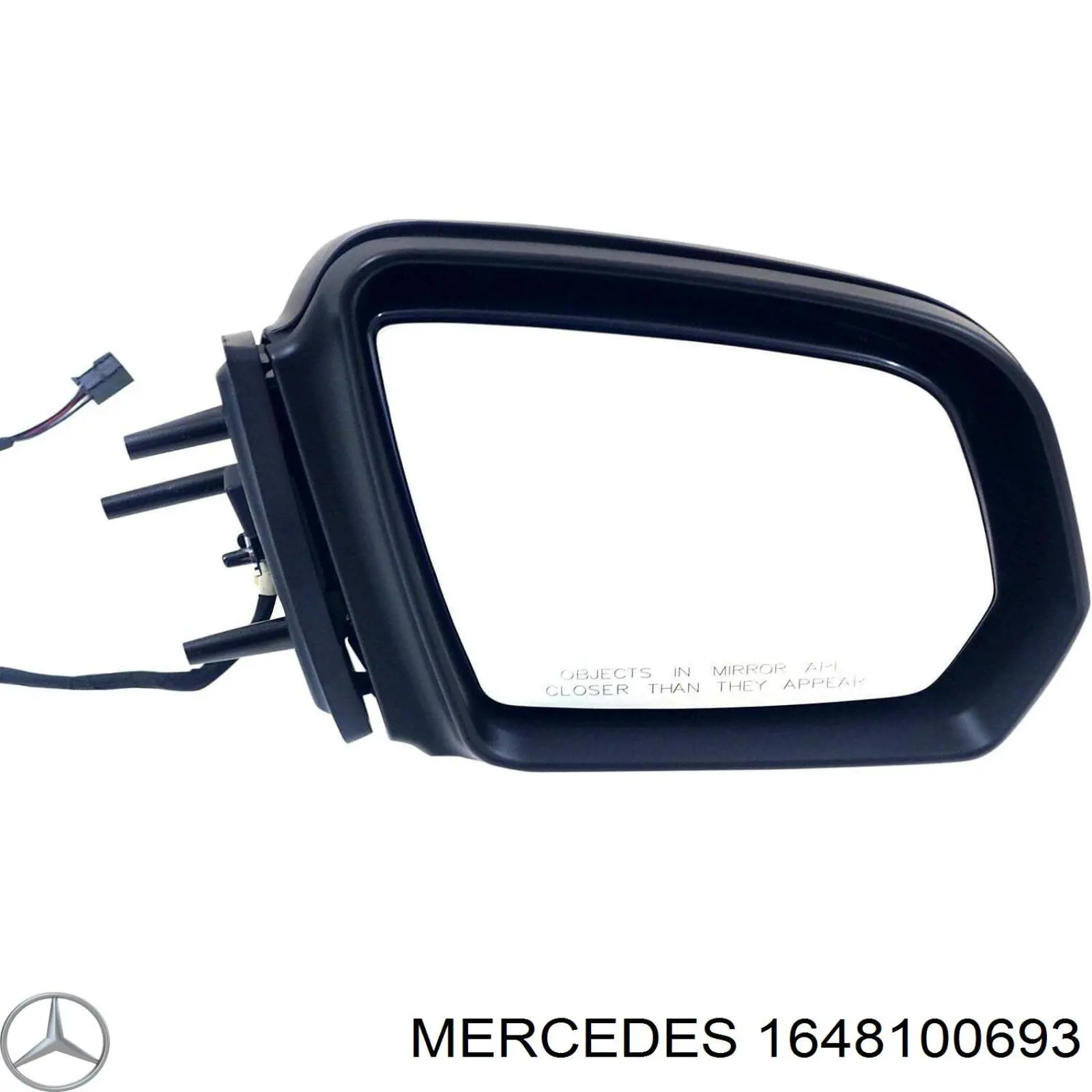 Espejo retrovisor derecho Mercedes A1648100693 precio, desde 310,73 EUR