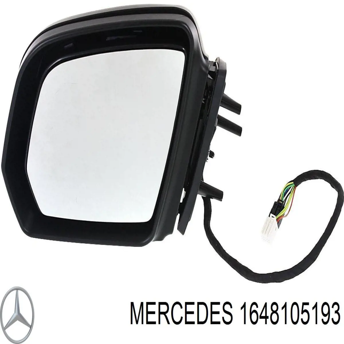 A1648105193 Mercedes espejo retrovisor izquierdo