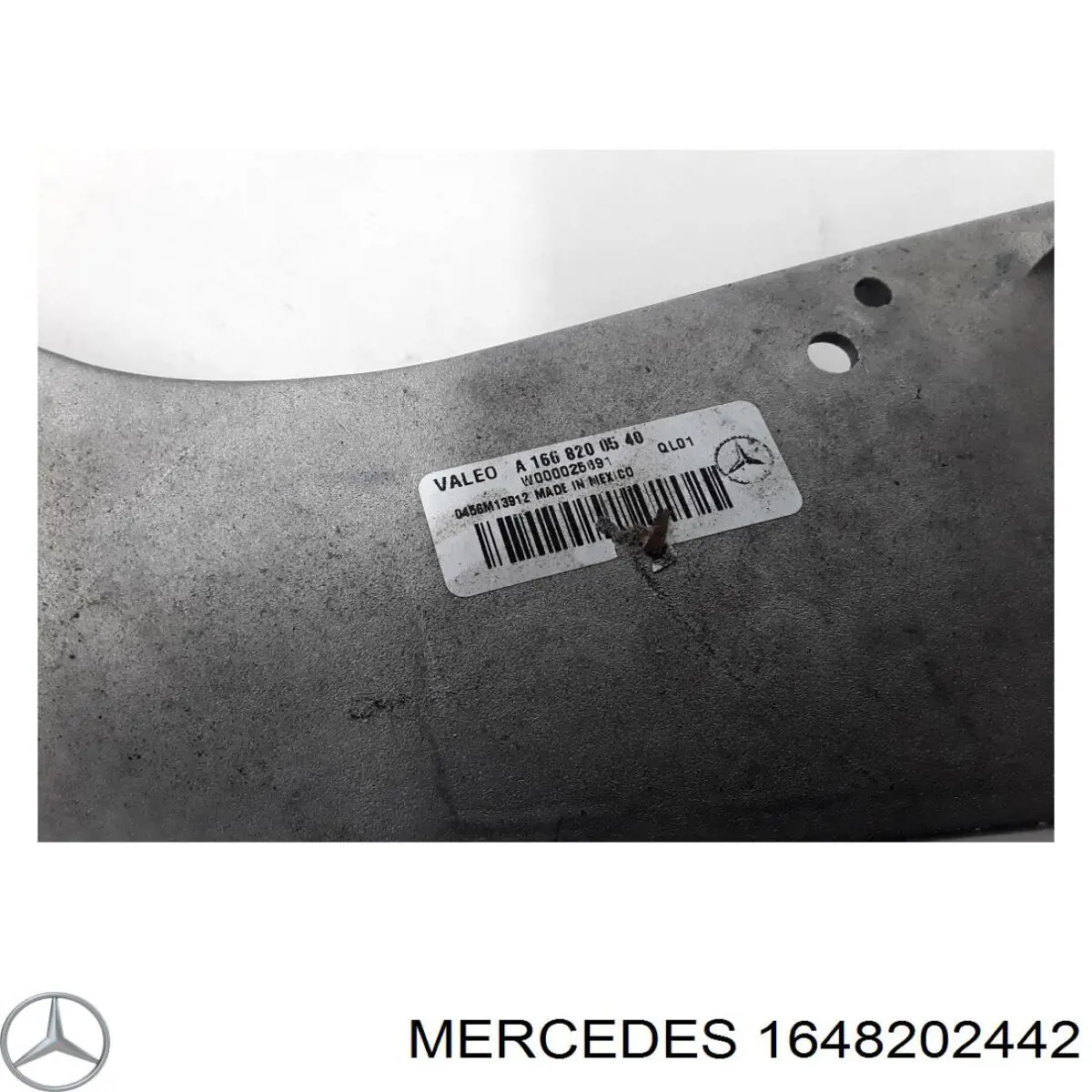 Motor limpiaparabrisas Mercedes ML/GLE W164