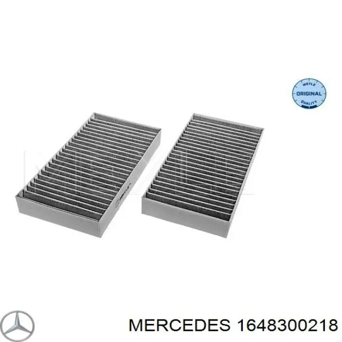 1648300218 Mercedes filtro de habitáculo