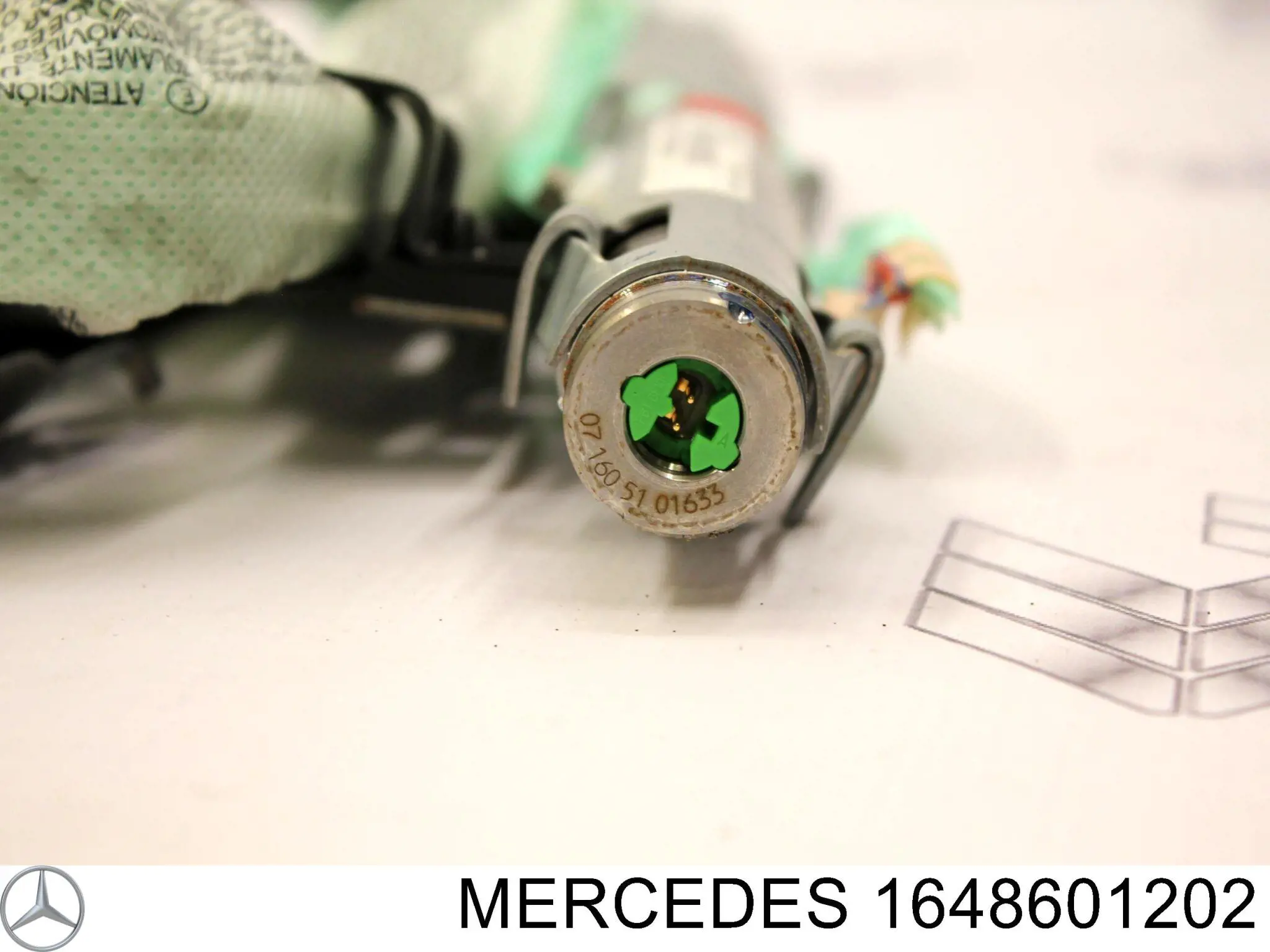 1648601202 Mercedes airbag de cortina lateral derecha