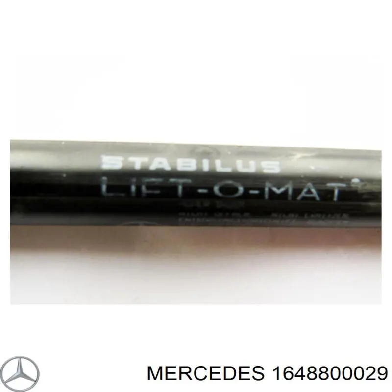 Comprar 1648800029 Mercedes Amortiguador de capó izquierdo