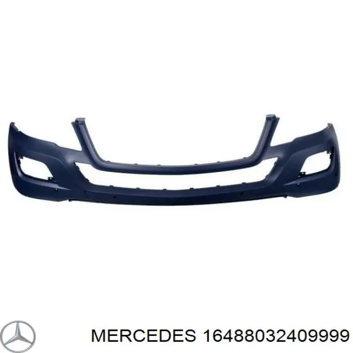 16488032409999 Mercedes parachoques delantero