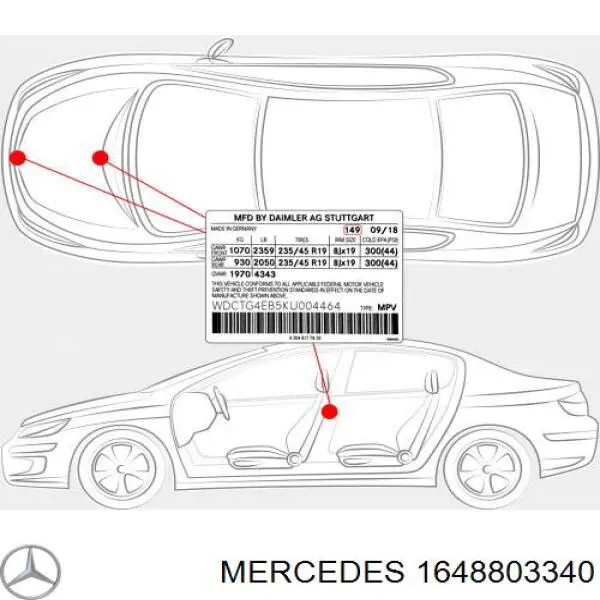 1648803340 Mercedes parachoques delantero