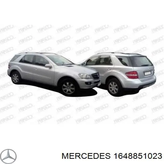 1648851023 Mercedes embellecedor, faro antiniebla derecho