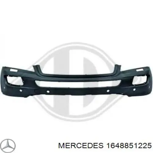 1648851225 Mercedes paragolpes delantero