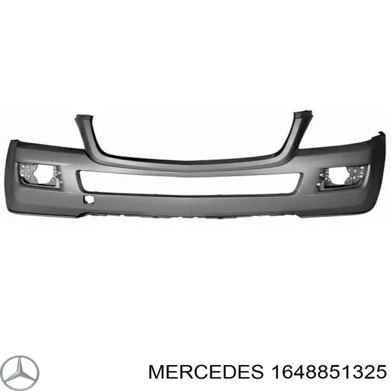 1648851325 Mercedes parachoques delantero