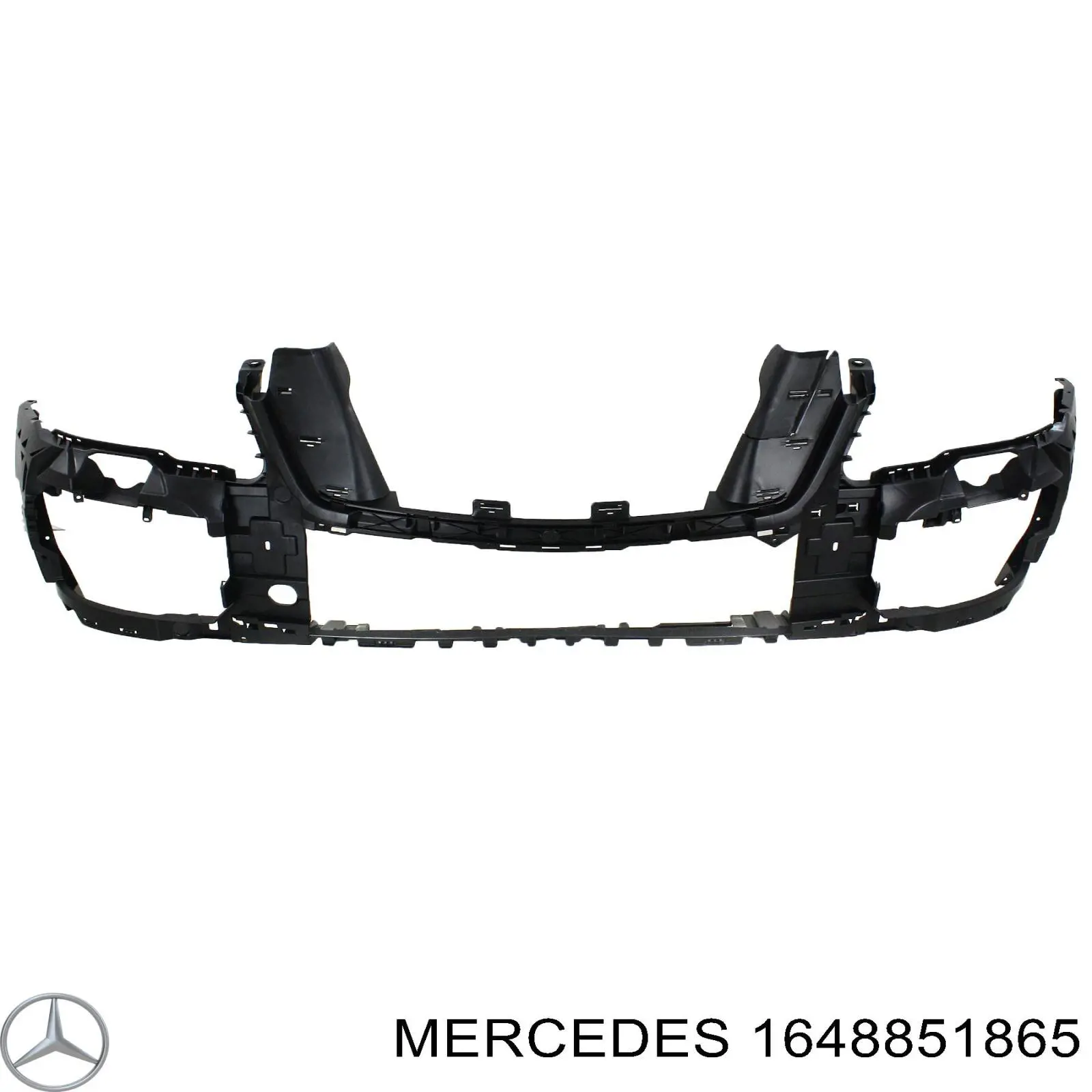 Parachoques delantero, parte interior para Mercedes ML/GLE (W164)