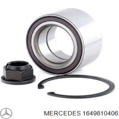 1649810406 Mercedes cojinete de rueda delantero/trasero