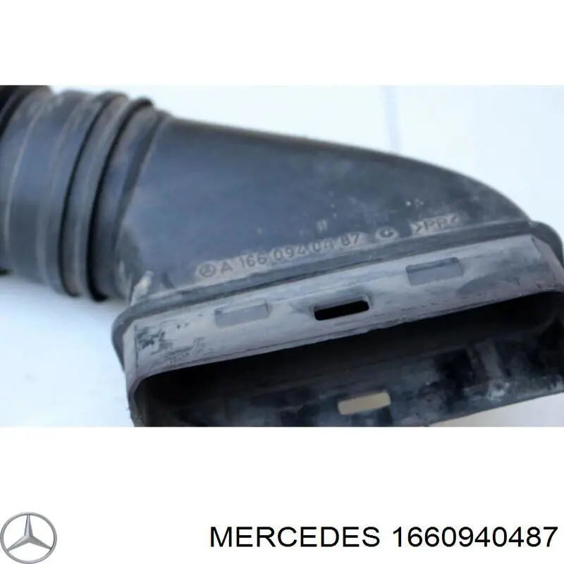 Entrada del filtro de aire Mercedes A1660940387