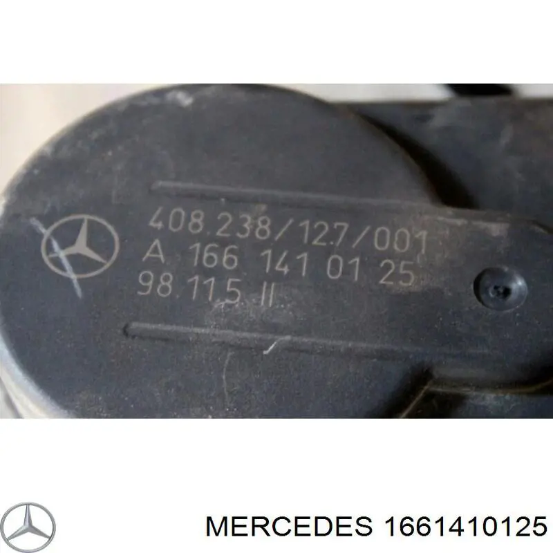 Cuerpo de aceleración completo Mercedes 1661410125 precio, desde 90,02 EUR