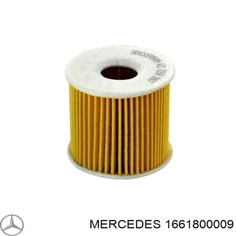 1661800009 Mercedes filtro de aceite