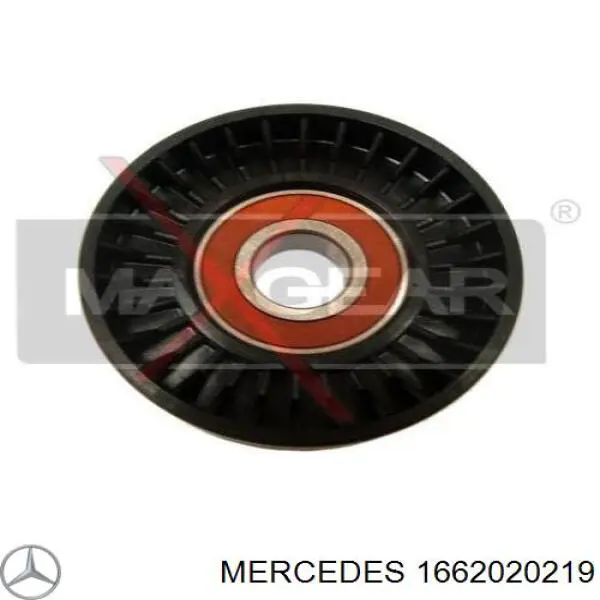 1662020219 Mercedes polea tensora correa poli v