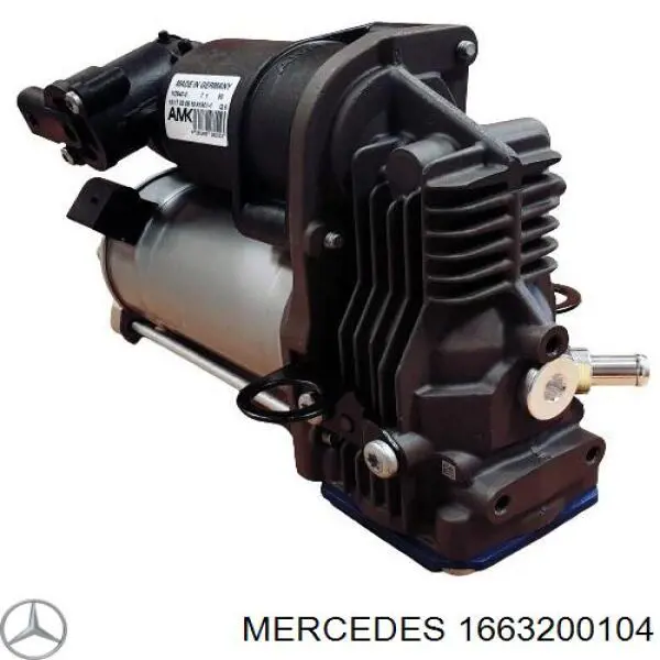 Compresor de suspensión neumática 1663200104 Mercedes