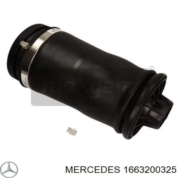 Bolsa de aire del eje trasero 1663200325 Mercedes