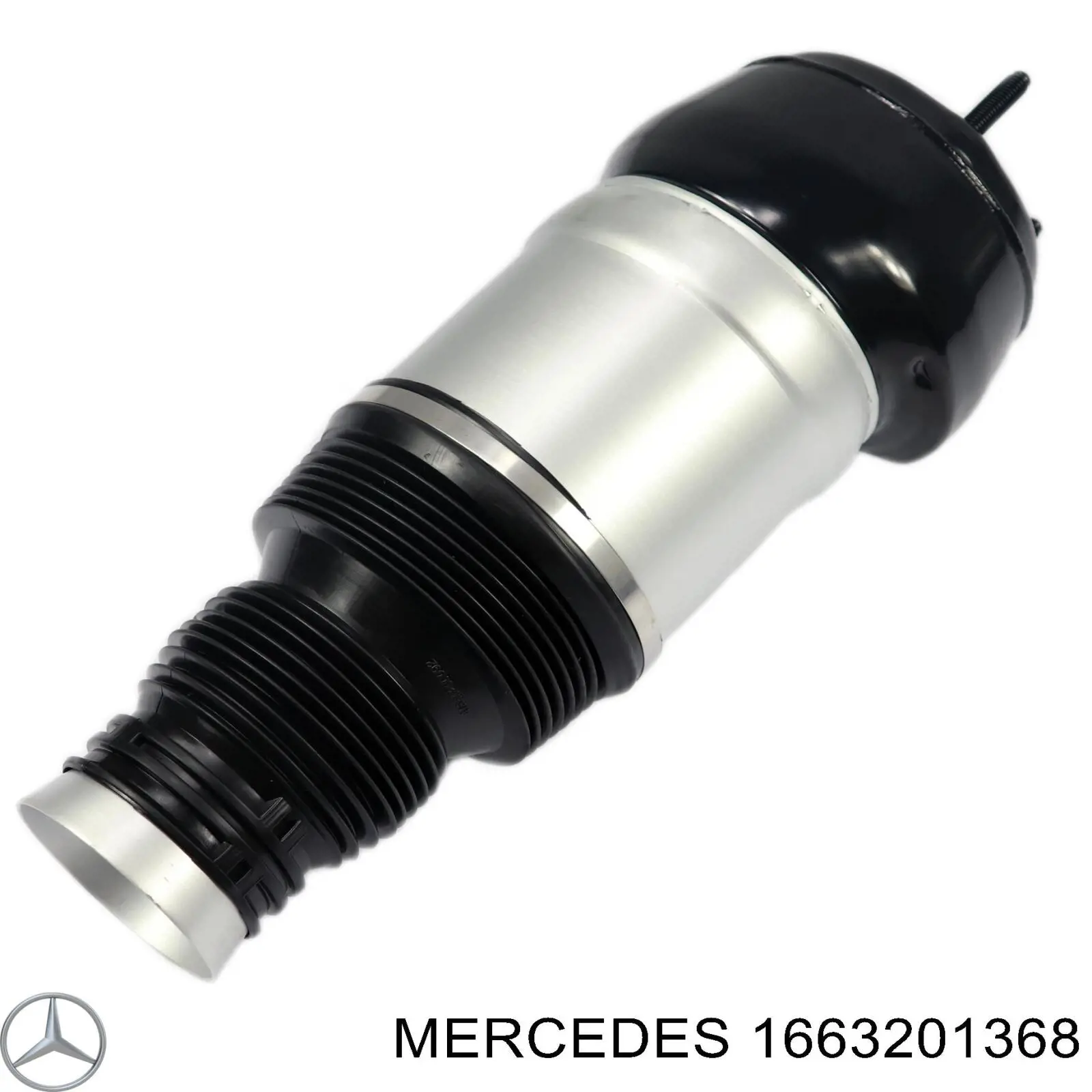 1663201368 Mercedes amortiguador delantero izquierdo
